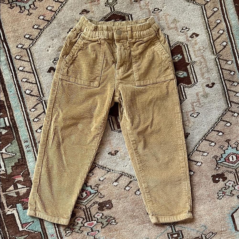 Zara // kids corduroy pants